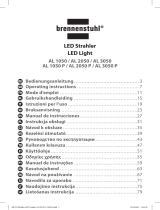 Brennenstuhl LED spotlights AL 1050 P with infrared motion detector 10W, 1010lm, IP44 Používateľská príručka