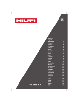 Hilti TE DRS­6-A Dust Removal System Používateľská príručka