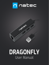 Natec DRAGONFLY Functional Adapter Hub Používateľská príručka