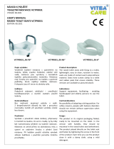 Meyra VCTP0031_05-K6 Raised Toilet Seats Používateľská príručka