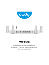 Cudy WR1300 AC1200 Gigabit Dual Band Wi-Fi Router Návod na inštaláciu