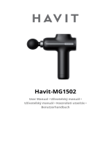 havit MG1502 Portable Massage Gun Používateľská príručka