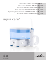 eta Aqua Care Plus Oral Irrigator Používateľská príručka