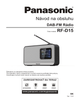 Panasonic RFD15 Návod na používanie