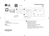 LG 24UD58 LED LCD Monitor Užívateľská príručka