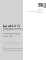 LG OLED65B33LA Užívateľská príručka