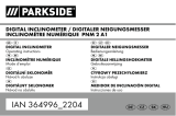 Parkside 364996_2204 Digital Inclinometer Používateľská príručka