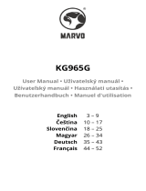 Marvo KG965G Mechanical Keyboard Používateľská príručka