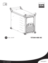 GYS TIG TITAN 400 DC TRI Návod na obsluhu