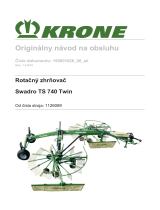 Krone BA Swadro TS 740 Twin Návod na používanie