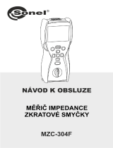 Sonel MZC-304F Používateľská príručka