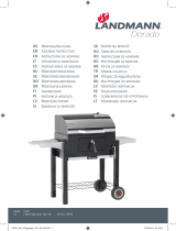 LANDMANN Holzkohle-Grillwagen "Dorado", Schwarz Návod na používanie