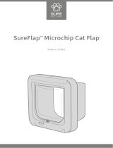 SURE petcare SUR001 SureFlap Microchip Cat Flap Užívateľská príručka
