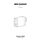 alza power APW-CCG500B Charger G500 Fast Charger Používateľská príručka