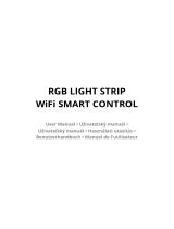 MOES RGB Light Strip WiFi Smart Control Používateľská príručka