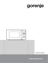 Gorenje MO28A5BH Combined Microwave Oven Používateľská príručka