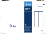 Midea MDRS723MY Side By Side Refrigerator Používateľská príručka