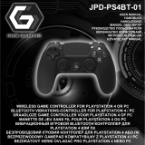GMB GAMING JPD-PS4BT-01 Wireless Game Controller for PlayStation 4 or PC Používateľská príručka