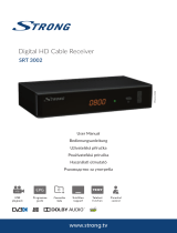 Strong SRT 3002 Digital HD Cable Receiver Používateľská príručka