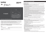 Brother PT-D610BT Stručný návod na obsluhu