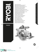 Ryobi R 18 CSBL-0 Cordless Circular Saw Používateľská príručka