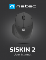 Natec SISKIN 2 USB Type-A Wireless Mouse Používateľská príručka