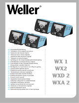 Weller WX 1 Stationary Soldering Station Používateľská príručka