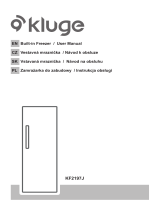 KLUGE KF2197J Built-in Freezer Používateľská príručka