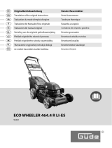 Güde Rasenmäher ECO WHEELER 464.4 R LI-ES Návod na obsluhu