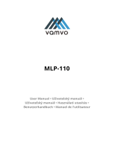 Vamvo MLP-110 Video Projector Používateľská príručka