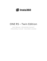 Insta360 One RS Twin Edition Camera Užívateľská príručka