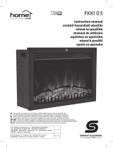 Somogyi FKKI 03 Built-in Electric Fireplace Používateľská príručka