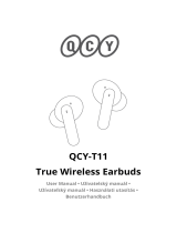 QCY -T11 True Wireless Earbuds Používateľská príručka