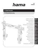 Hama 00096099 TV Wall Bracket Používateľská príručka