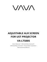 VAVA VA-LTS005 Adjustable ALR Screen Používateľská príručka