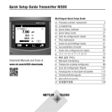 Mettler Toledo Transmitter M300 Návod na používanie