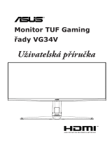 Asus TUF Gaming VG34VQEL1A Užívateľská príručka