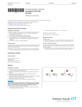 Endres+Hauser KA Ceraphant PTC31B IO-Link Short Instruction