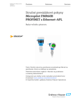 Endres+Hauser KA Micropilot FMR60B PROFINET Short Instruction