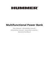 Hummer H8 Multifunctional Jump Starter Power Bank Používateľská príručka