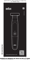 Braun XT5 One Tool Shave Trim Style Face Používateľská príručka