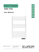 Eurom 500-750 Sani Towel Používateľská príručka