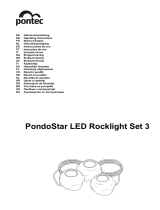 Pontec 87585 PondoStar LED Rock Light Set 3 Používateľská príručka