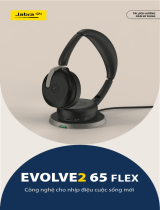 Jabra Evolve2 65 Flex - USB-C UC Stereo (Wireless Charging) Používateľská príručka