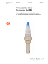 Endres+Hauser BA Memosens CLS21E Návod na používanie