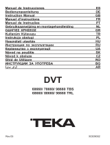 Teka DVT 98660 TBS BK Cooker Hood (Extractor hood) Používateľská príručka