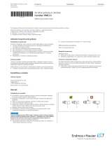 Endres+Hauser KA Cerabar PMC11 Short Instruction