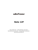 Ulefone Note 12P Smartphone Užívateľská príručka