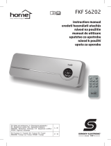 Somogyi Elektronic FKF 56202 Wall Mounted Fan Heater Používateľská príručka