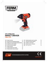 Ferm CDM1165 20V Cordless Impact Driver Používateľská príručka